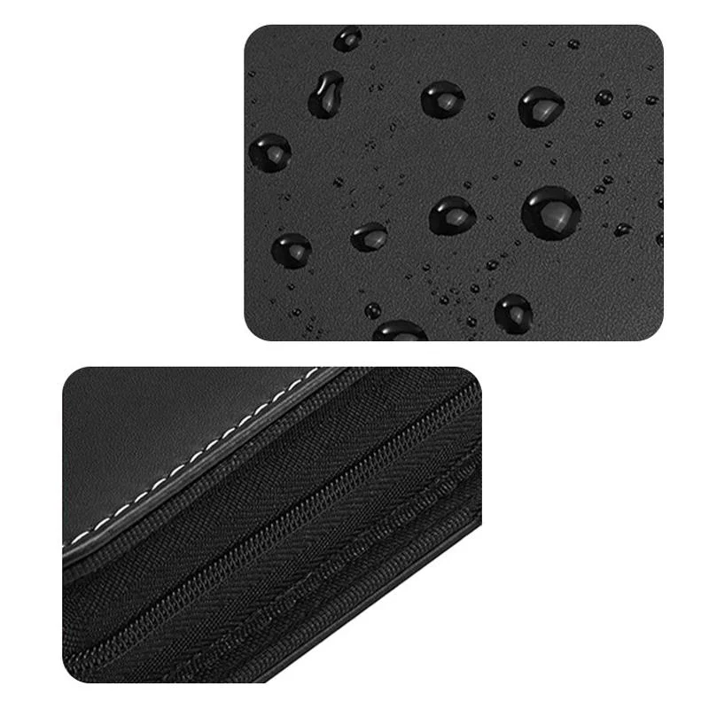 Waterproof PU Leather Side Load Zipper Card Binder 80 Slots Trading Card Album Ideal For TCG, Game/Sport Cards