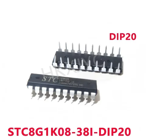 5-10/PCS New 8G1K08 STC8G1K08-38I-DIP20 STC8G1K08 STC8G1K08-38I Single-chip microcomputer chip In Stock
