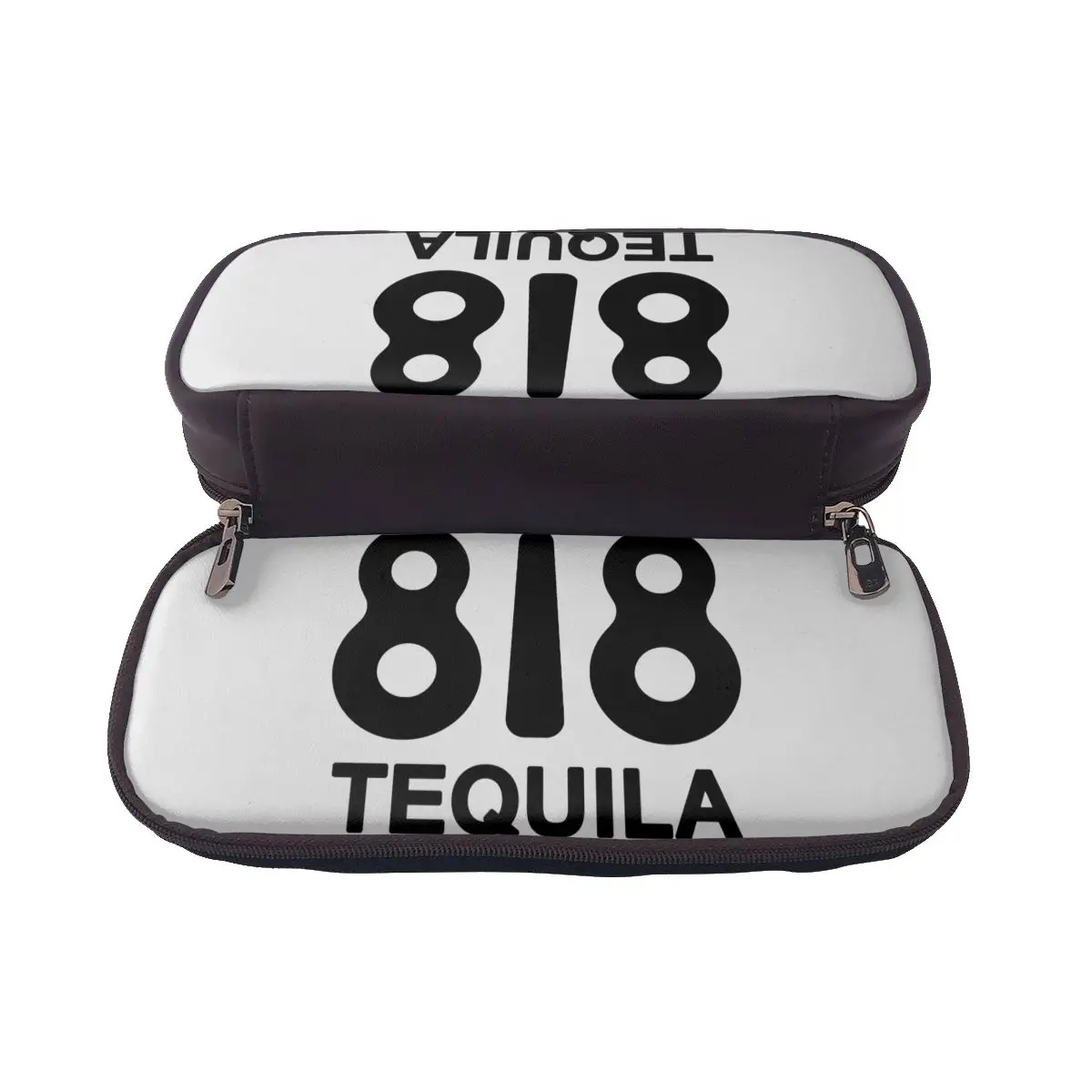 818 Merch 818 Tequila Logo Trousse à crayons en cuir pour garçons et filles, boîte à stylos, sac à crayons, fournitures de papeterie, porte-stylos