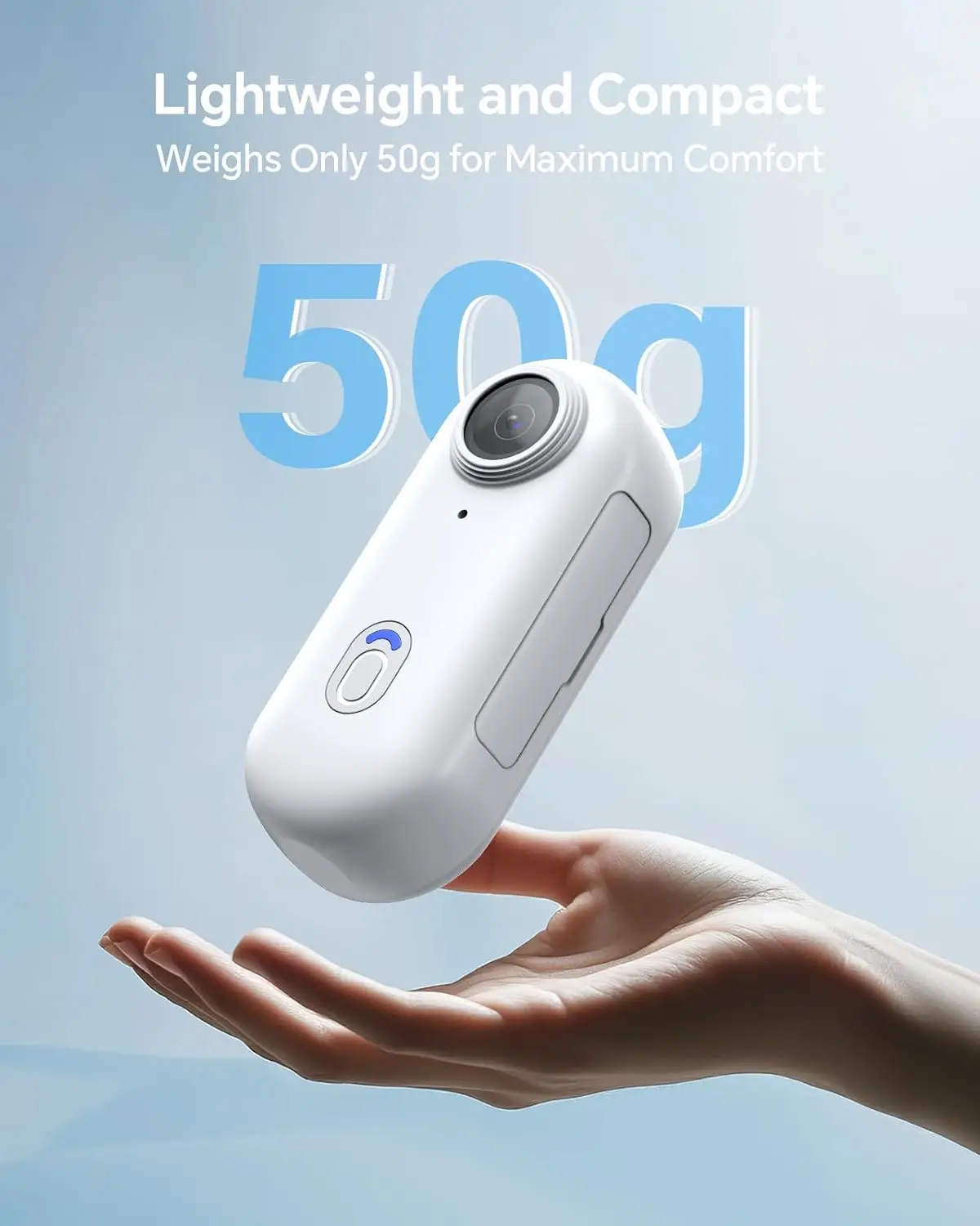 BOBLOV W4 2K Mini Camcorders HD Wearable Body Camera 360° Magnetic Clip 120Min Recording for Lecture Travel Pet Outdoor 128GB