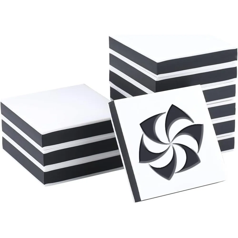Bloques de tallado de goma blanca, bloques de linóleo, sellos de goma cuadrados para grabado, manualidades de goma suave, bricolaje, 10 Uds.