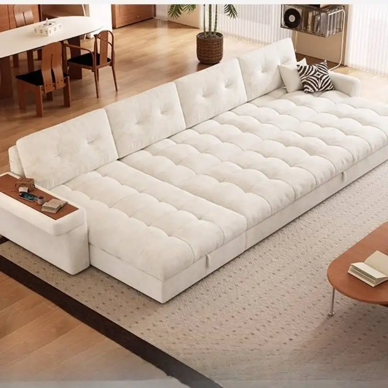 Latex European Living Room Sofas White Classic Soft Nordic Living Room Sofas Memory Foam Modern Couch Wohnzimmer Furniture Home - Image 2