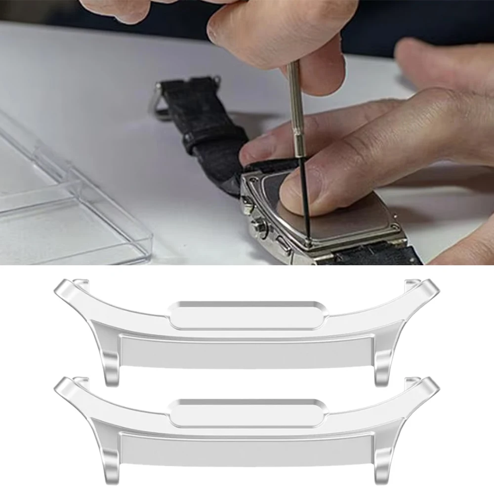 1-2 Pair Metal Connector for Samsung Watch 7 Ultra 20mm 22mm 24mm Adapter for Galaxy Watch7 Ultra 47mm Connection Accessories - Image 6