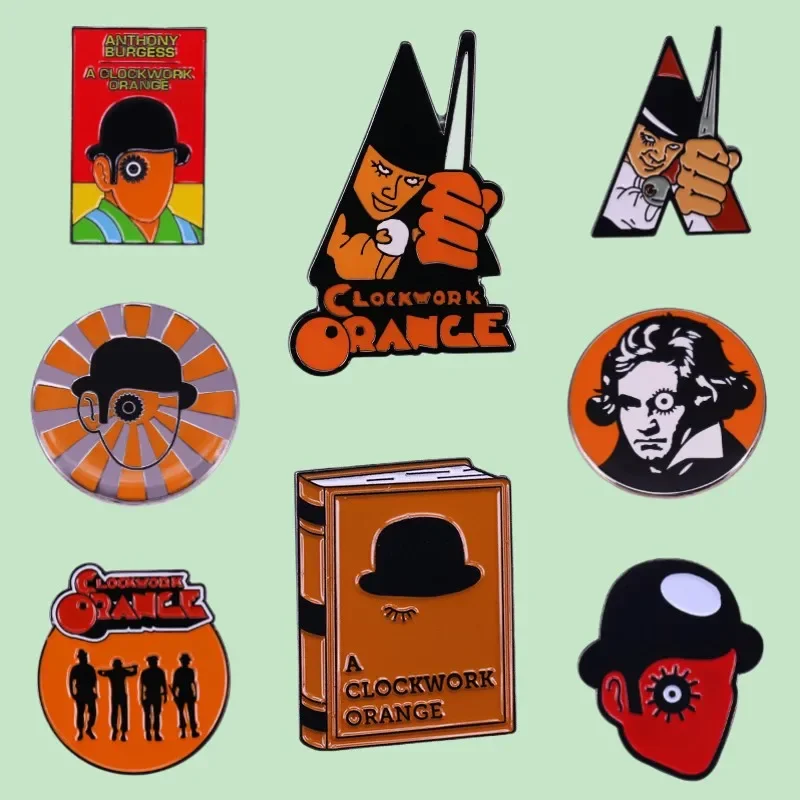 Superior Quality Crime Movie Enamel Pins Metal Badges Lapel Brooch Jackets Backpack Fashion Decoration Jewelry Gifts Wholesale