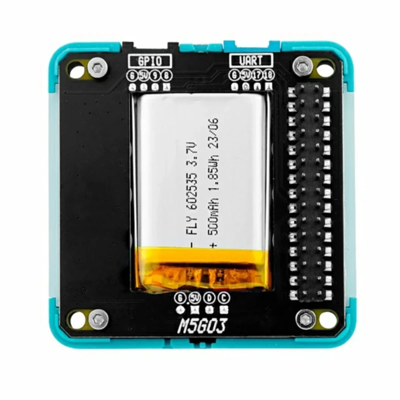 

Для аккумулятора M5GO Bottom3, расширительная база, встроенная инфракрасная светодиодная батарея и батарея емкостью 500 мАч, только для CoreS3-A12I