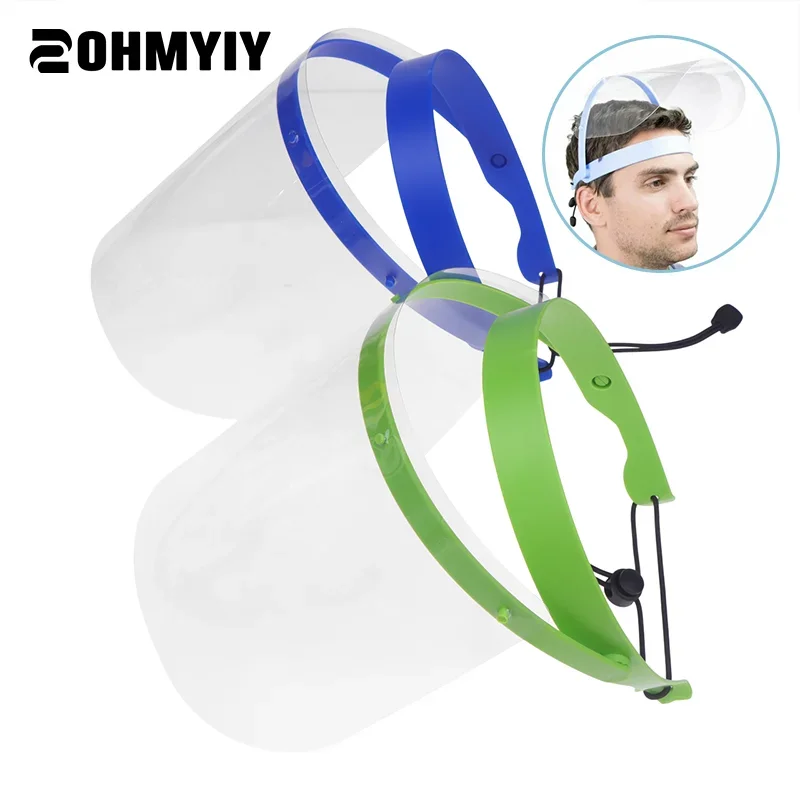 Dental Protective Face Mask Detachable Facial Protector 1 Shelf 1Pcs Anti-Fog Mask Dustproof Dustproof Replacement Mask
