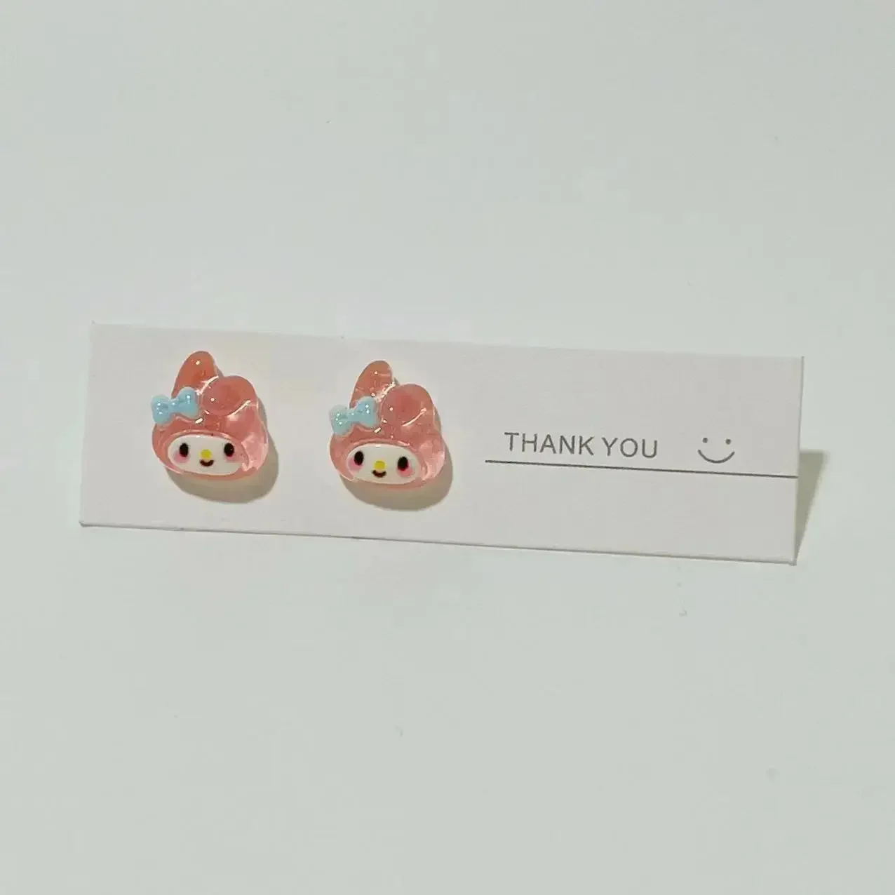 Sanrio Ear Studs Cartoon Figure Kawaii My Melody Kuromi Cinnamoroll Shape Small Earrings Accessories Decoration Birthday Gifts