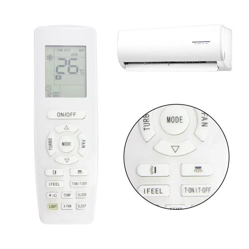 

YAP1F AC Remote For Gree Air Conditioner A/C Remote Control YB1F2 YB1FA YAP1F2 YV1L1 YAPOF1 YAPOF3 YAP1F