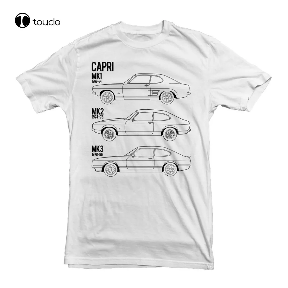 Men'S T-Shirt Newest American Classic Car Capri Mk1-3 Mens Car T-Shirt Cotton Brand New T-Shirts Custom Aldult Teen Unisex