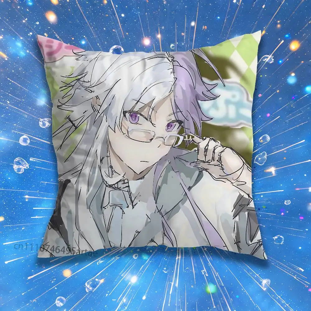 Sigma BSD Bungo Stray Dogs Pillow Case Living Room Sofa Cushion Cover Suitable For Home Bedroom Room Decoration