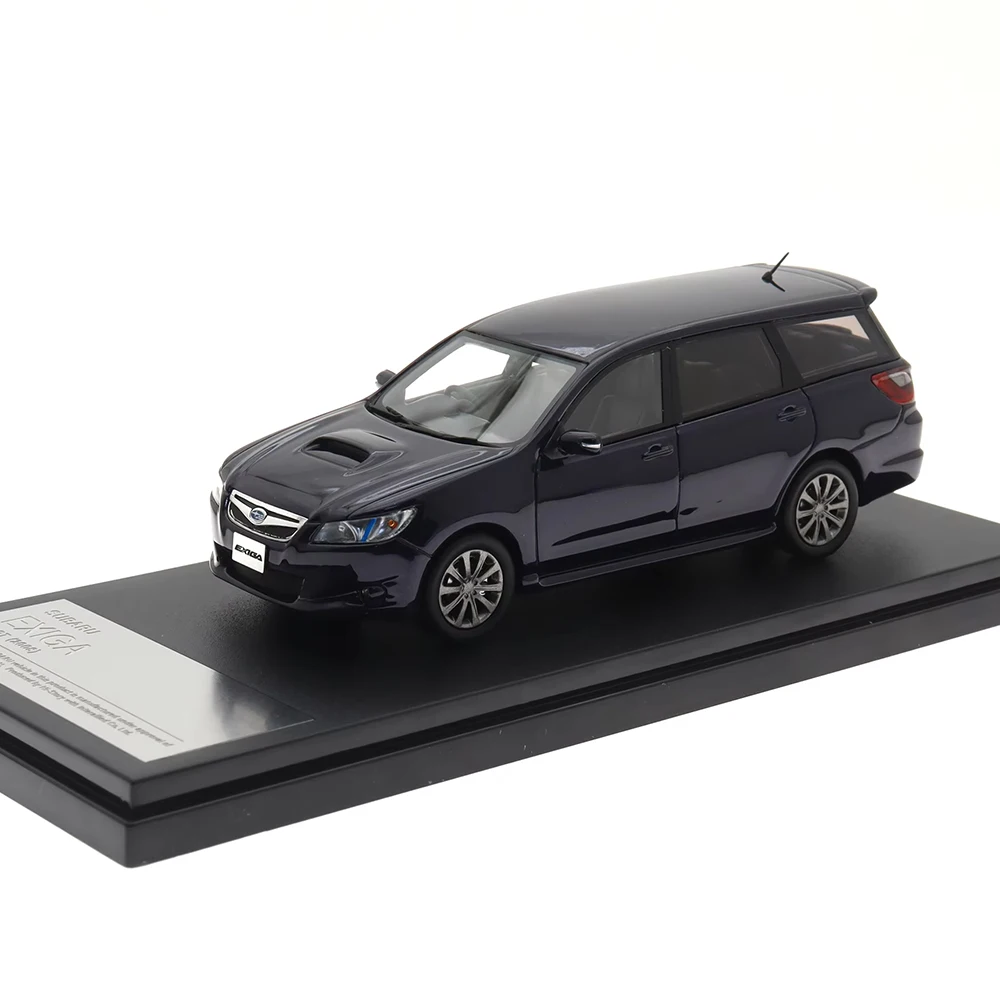 Hi‑Story 1:43 Scale Handmade Resin Model Car Subaru Exiga 2.0 GT (2008) Curator‑Grade Showpiece Distinctive Present