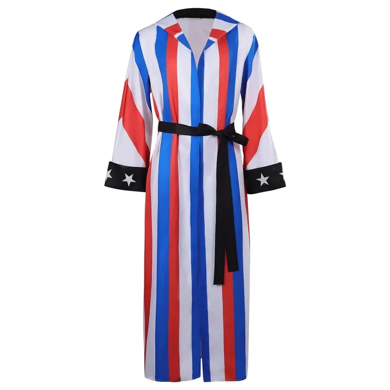 Adonis Creed Cosplay Robe Boxen Shorts Männer Kostüm Film Creed III Roleplay Fantasia Umhang Kampf Badehose Mann Halloween Tuch