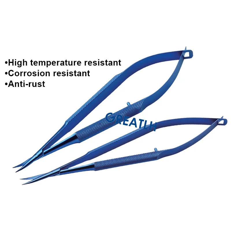 Ciseaux Conjonctifs Incurvés en Alliage de Titane, Générateurs de Micro ODancing