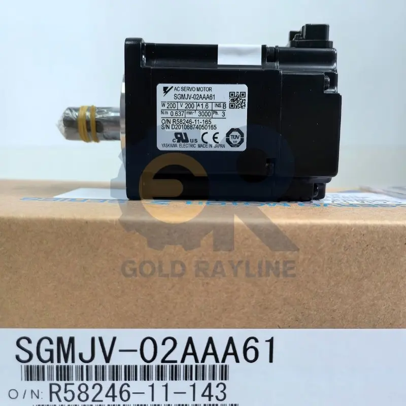 New SGMJV-02AAA61 Yaskawa Servo Motor In Stock