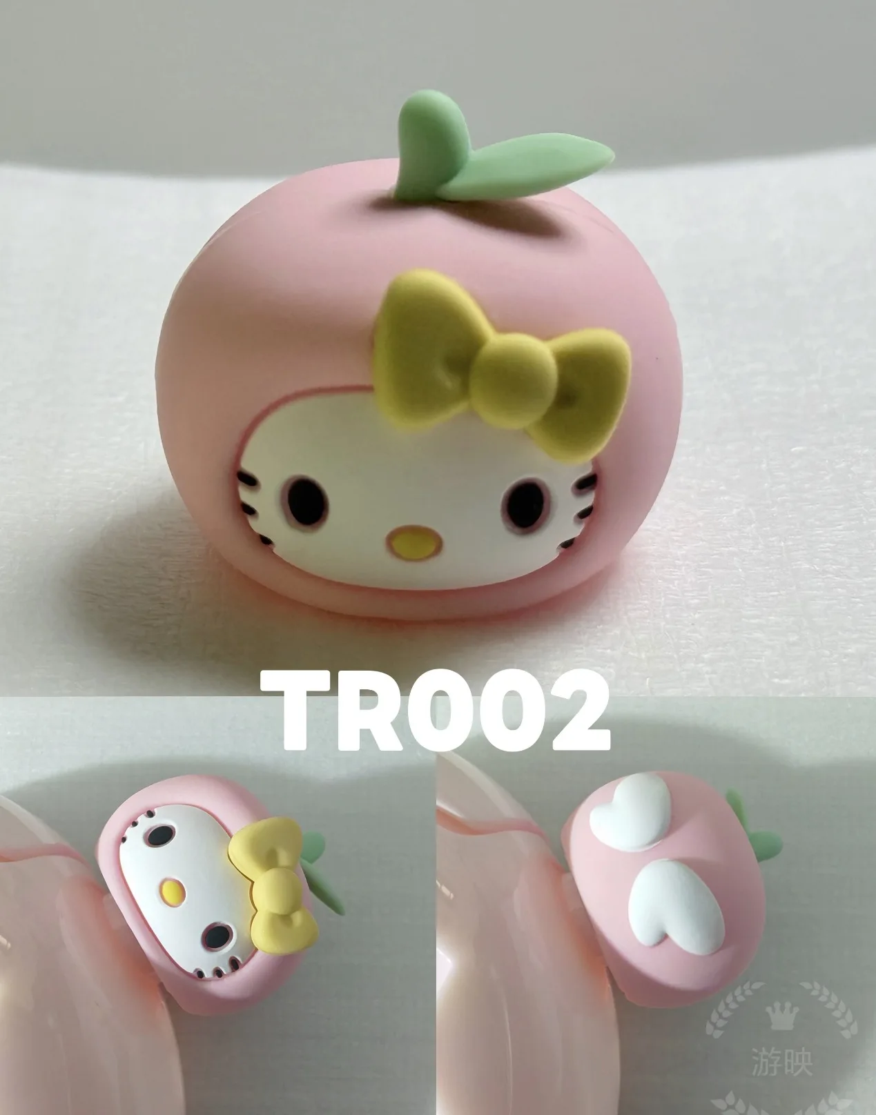 Nuovo coperchio della manopola per Tamagotchi "Joyful Garden" - Design Little Cake Kitty