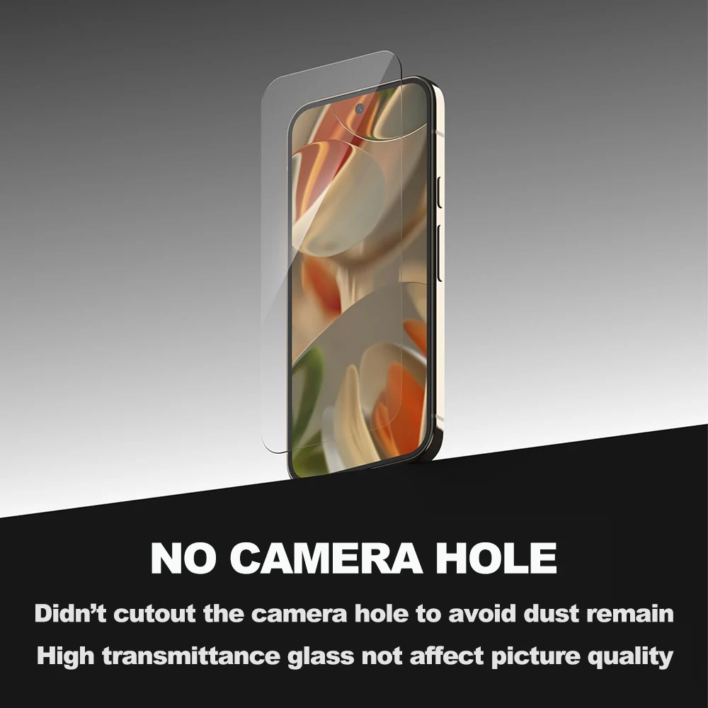 Phenvel Protector Pantalla Vidrio Templado Pixel 9 Pro 9a Desbloqueo - imagen 3