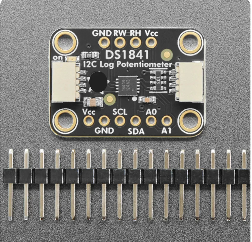 DS1841 I2C Digital Potentiometer 10K Breakout Board Compatible with STEMMA QT Qwiic 4570 Potentiometer Breakout Board