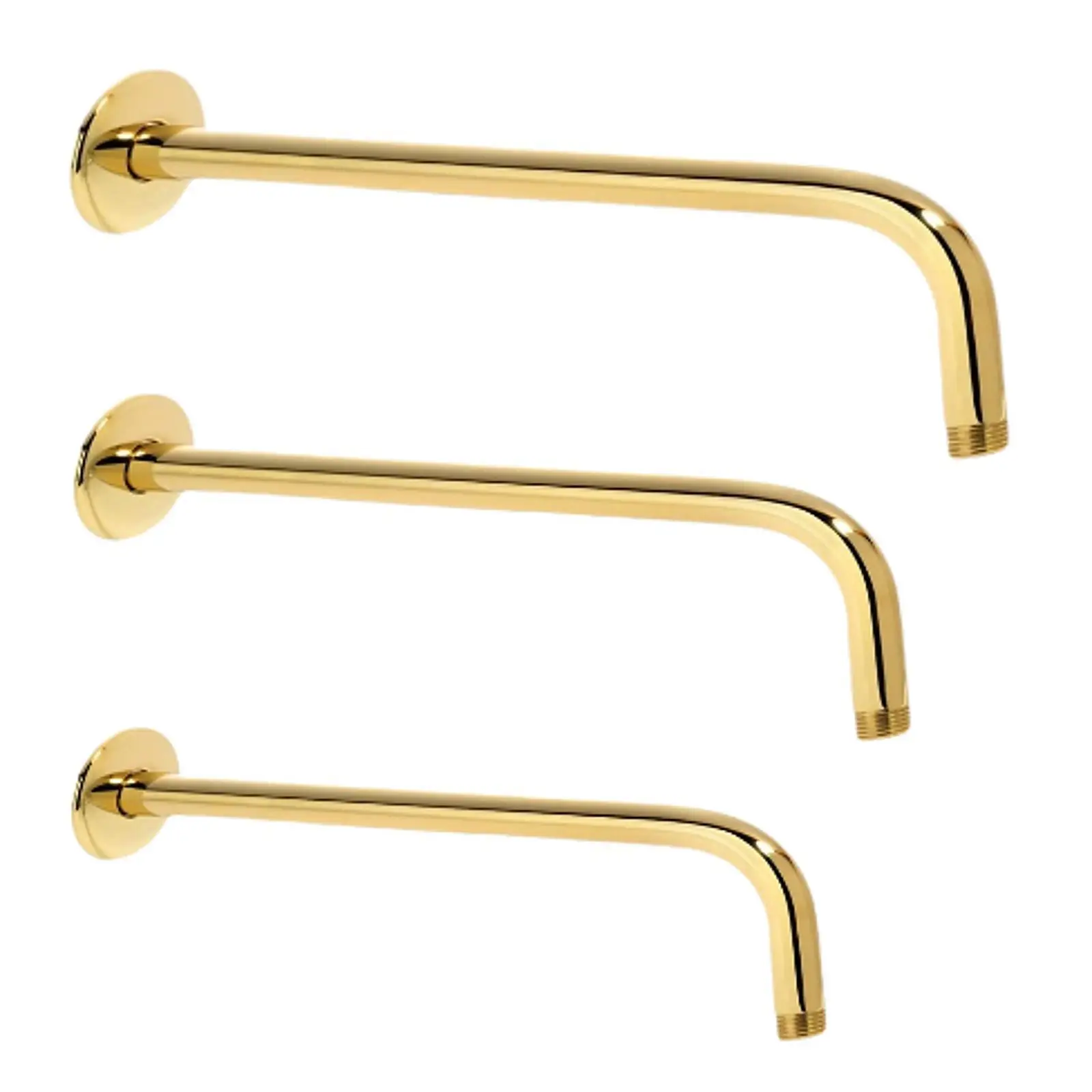 

Shower Arm Wall Mounting Stainless Steel Showerhead Arm for Bathroom Hotel