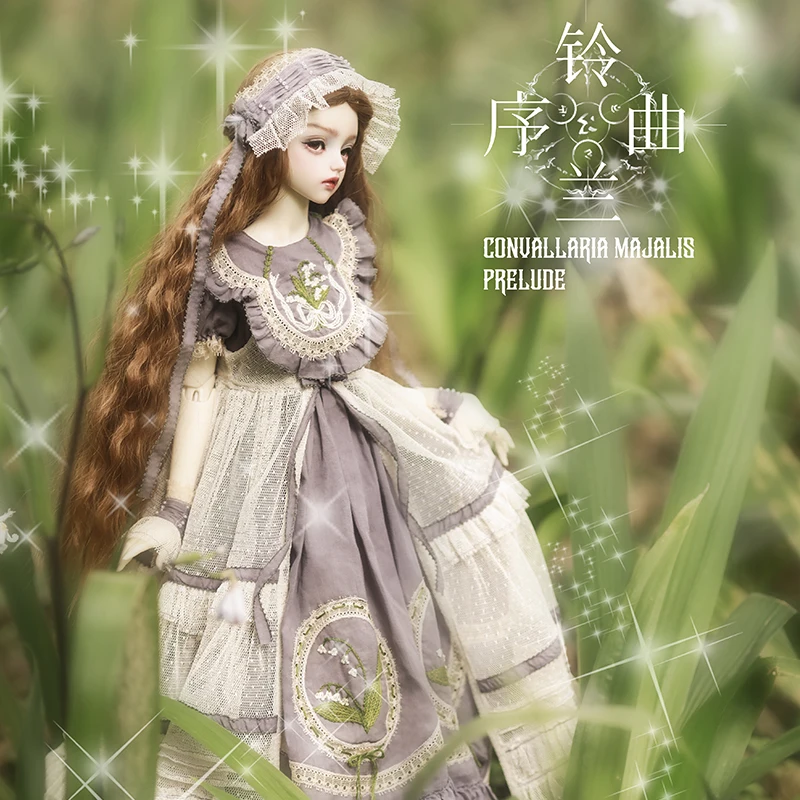 

Bjd Doll Cloth Convallaria Majalis Prelude Dress Lolita Suit 1/6 1/4 1/3 Blythe 27cm OB27 45cm SDGR SD16 Custom Size