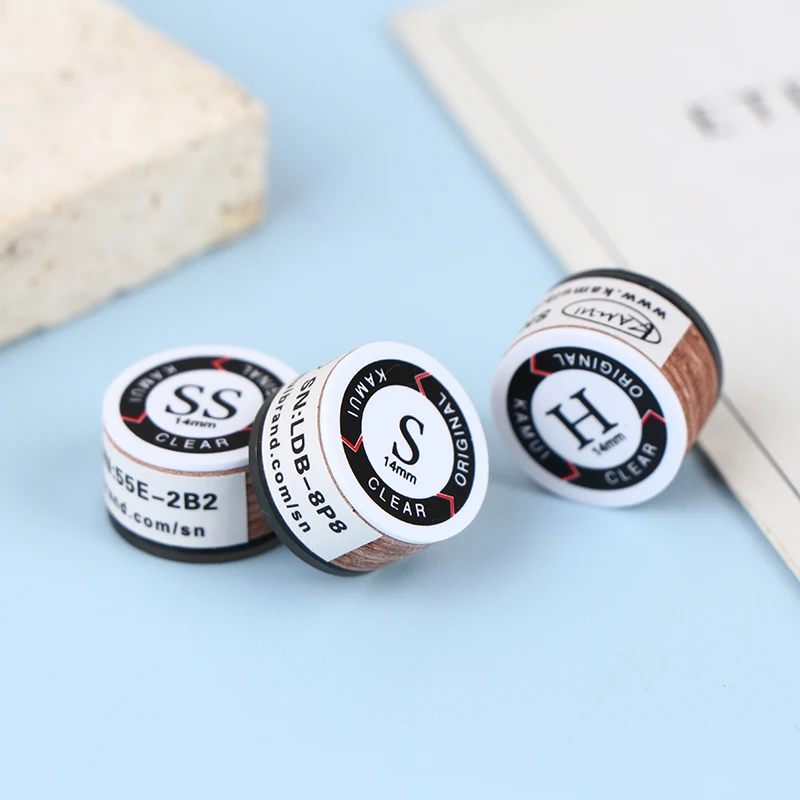 

1PCS Billiard Pool Cue Tip 14mm SS/S/M/H Snooker Tip Billiard Pool Cue Tips Billiard Cue Stick Tips Snooker Billiard Accessories