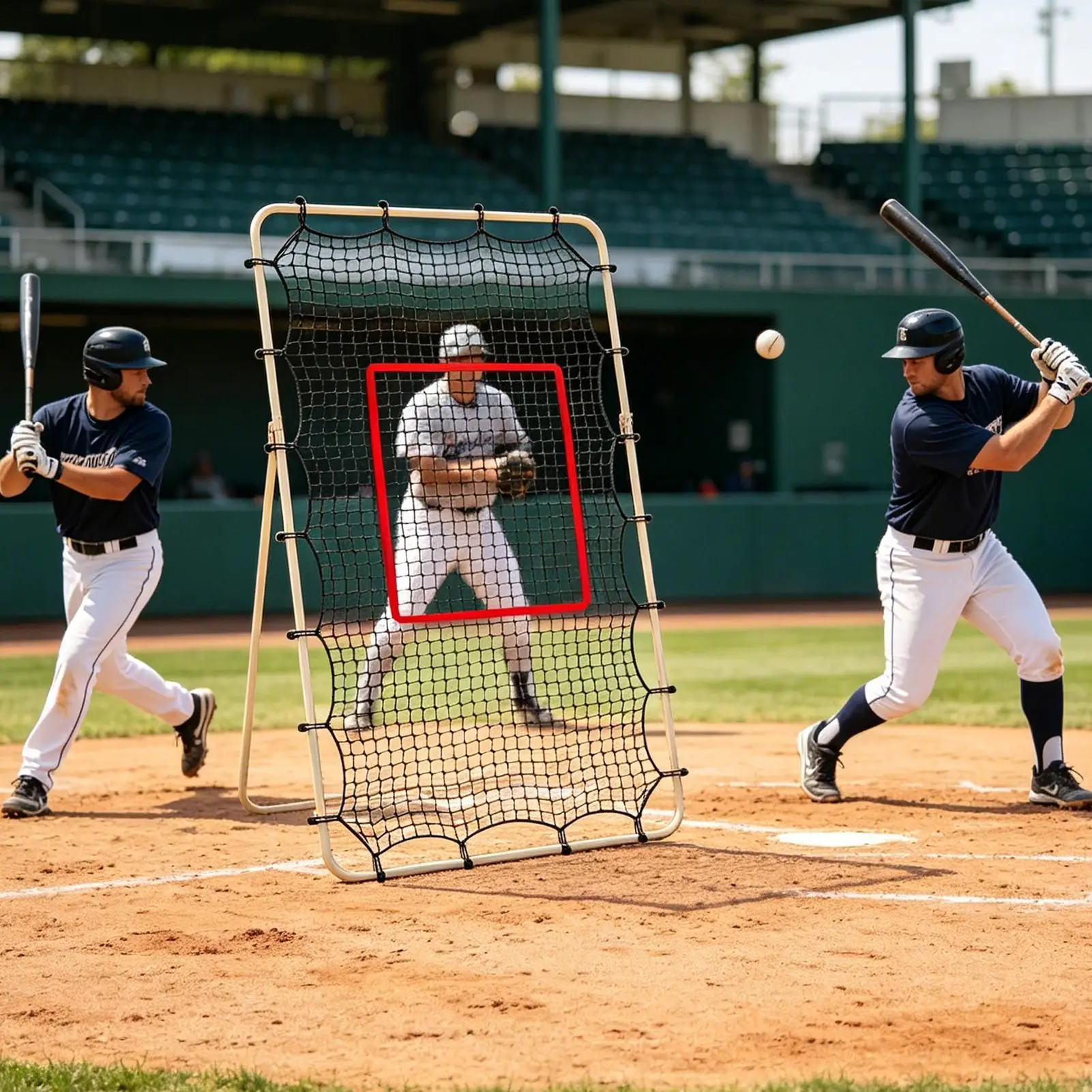 filet-de-volley-ball-rebondissant-maille-de-15-pouces-equipement-d'entrainement-compatible-avec-un-cadre-de-74-pieds-filet-d'entrainement-de-volley-ball-avec-28-cordes-elastiques