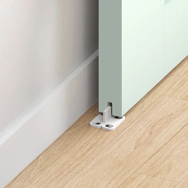 2pcs Sliding Floor Guide Adjustable Stay Roller For Bottom Of Sliding Door Anti Swinging Furniture Hardware Accessory