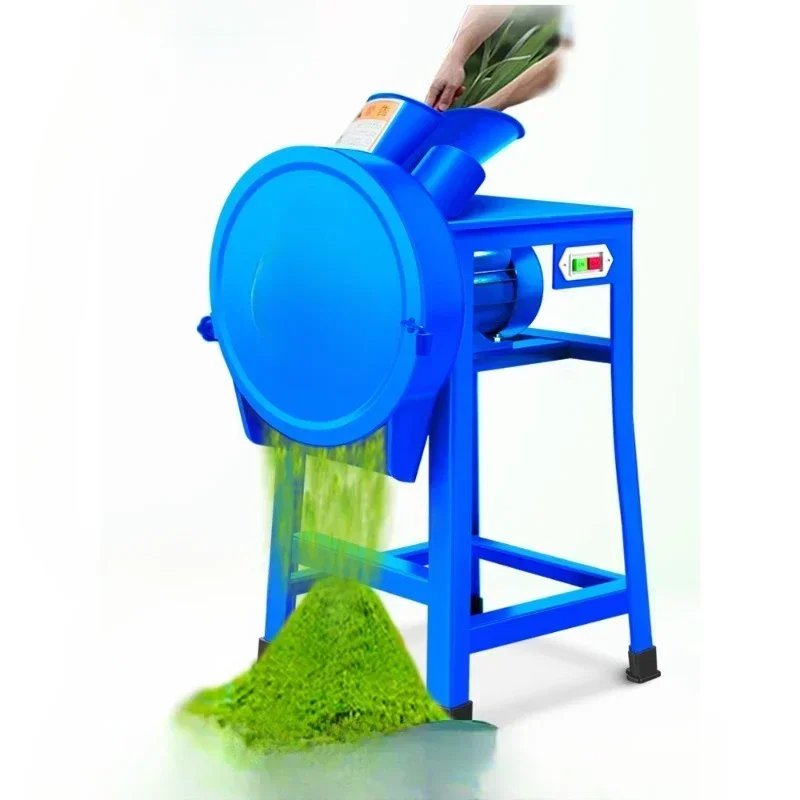 Electric grass cutter, grass cutter, grass crusher, small household feed machine for cattle and sheep breeding, crusher,