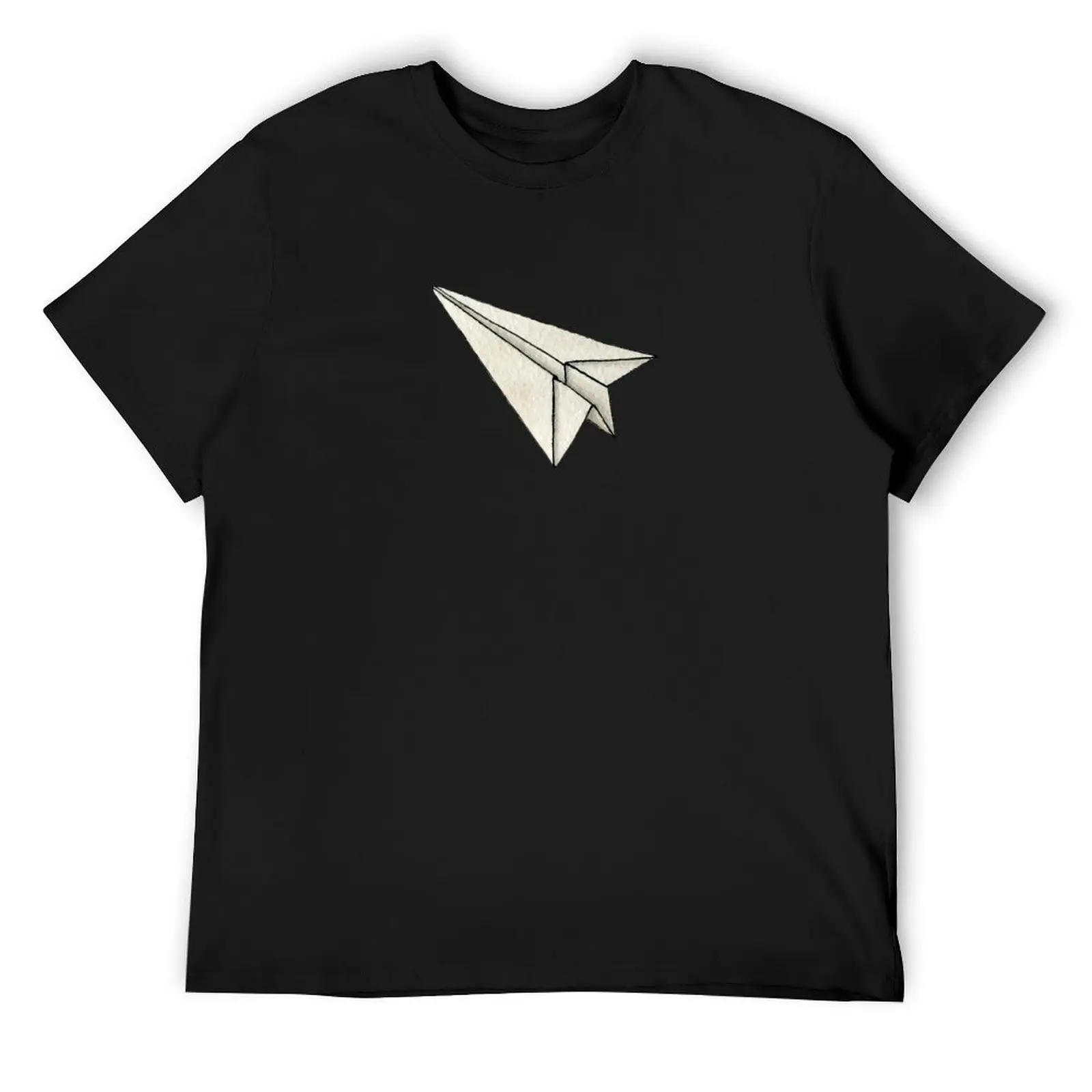 

Paper Plane T-Shirt cotton graphic tees baggy shirts oversized graphic tee men graphic t shirts
