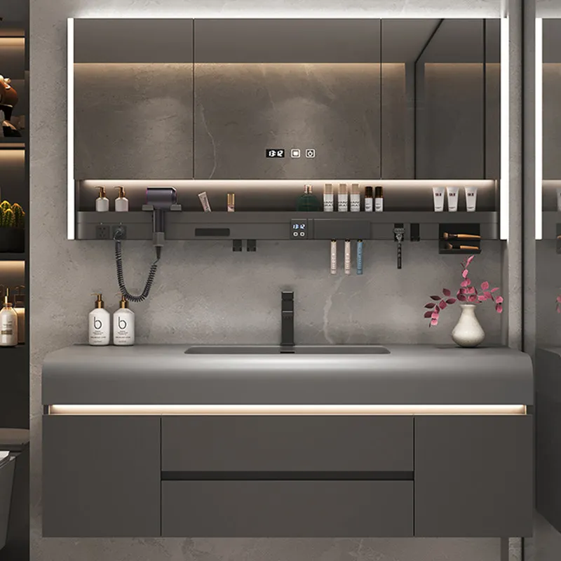 Drawers Hang Bathroom Cabinet Organizers Door Space Saving Bathroom Mirror Cabinet Display Luxury Mobile Da Bagno Furniture Home