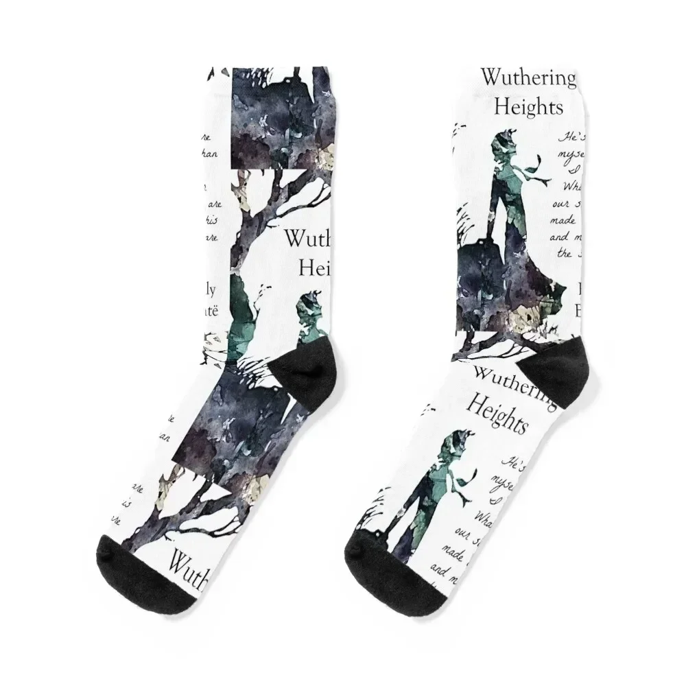 

Wuthering Heights, Emily Bronte Socks christmass gift Wholesale Climbing Man Socks Women's