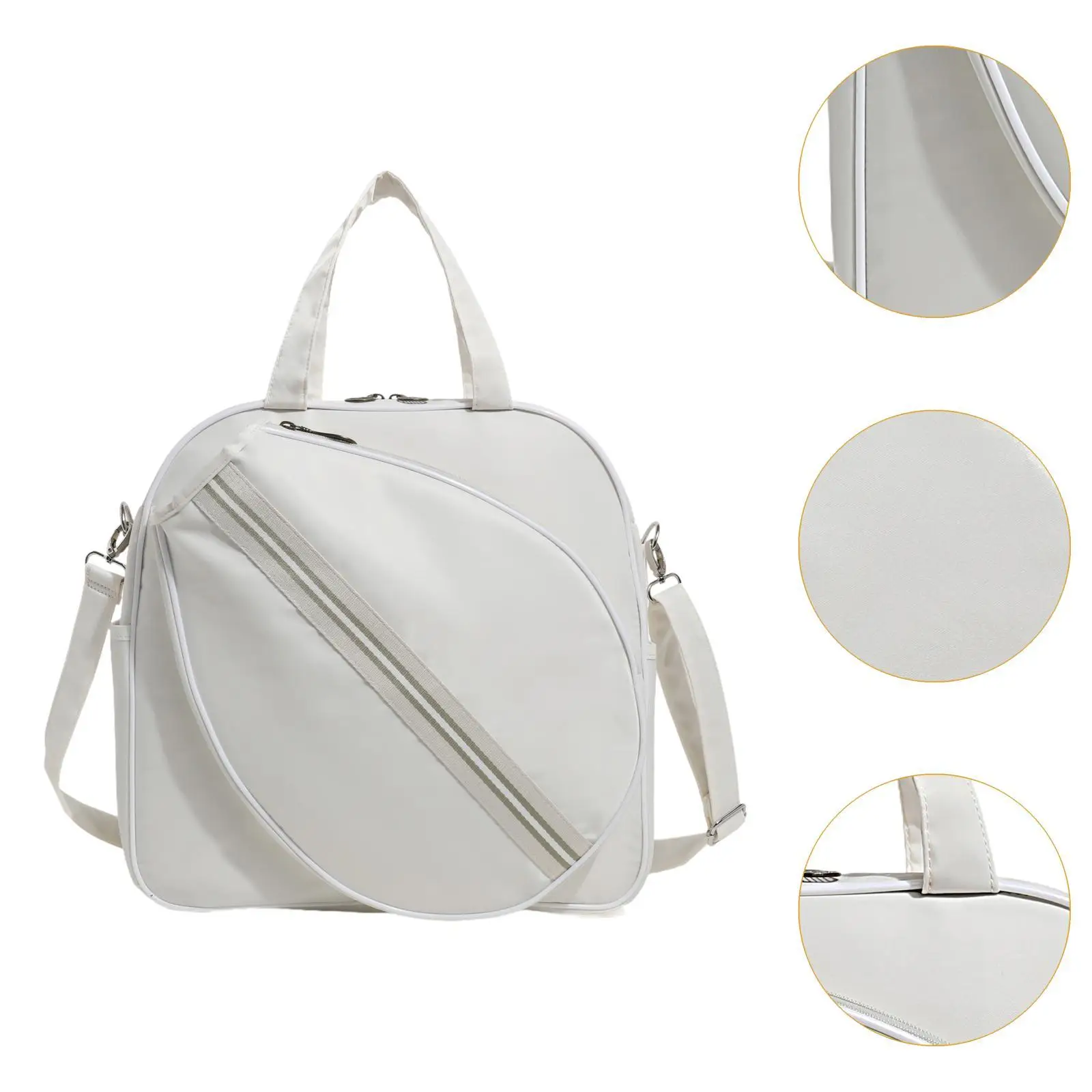 حقيبة تنس للنساء والرجال، حقيبة رياضية خارجية ممتازة، حقيبة مضرب تنس أنيقة #5