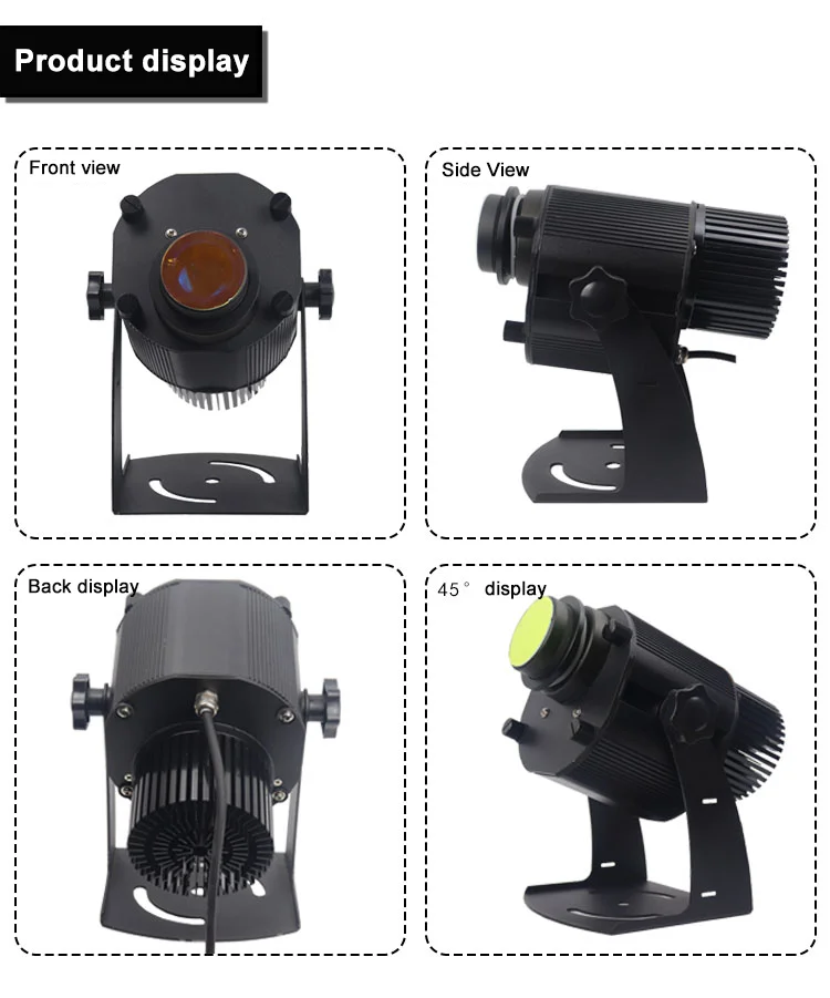 Outdoor Remote Control Dynamic Water Wave Light Led Ocean Ripple Lamp Advertisement Logo  Projector Light