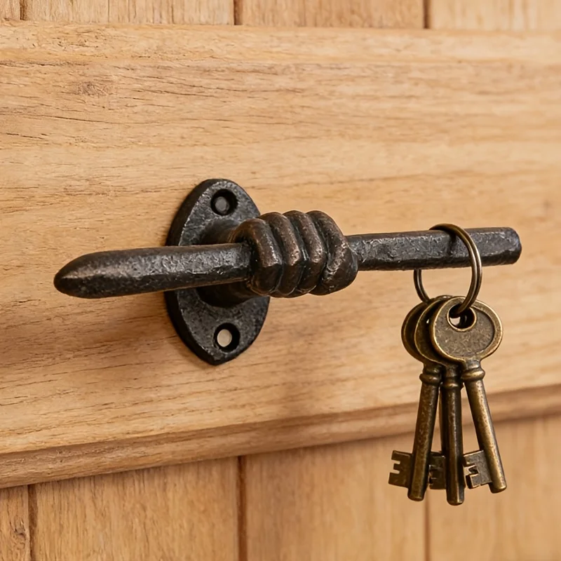 Creative Cast Iron Wall Hooks, Entryway Hooks Or Unique Room Decor for Hanging Coats, Wallets, Scarves, Or Jewelry, Utility Hook