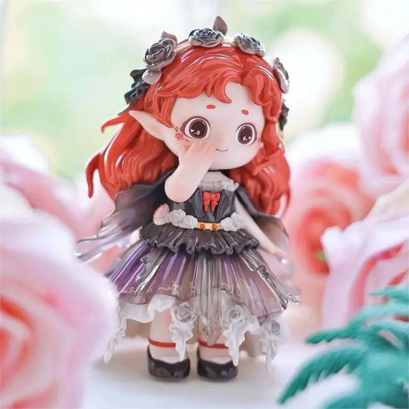 Original Joy Flower Fairy Whisper Series Blind Box Toys Mystery Box Kawaii Anime Figure Model Surprise Bag Girls Birthday Gift