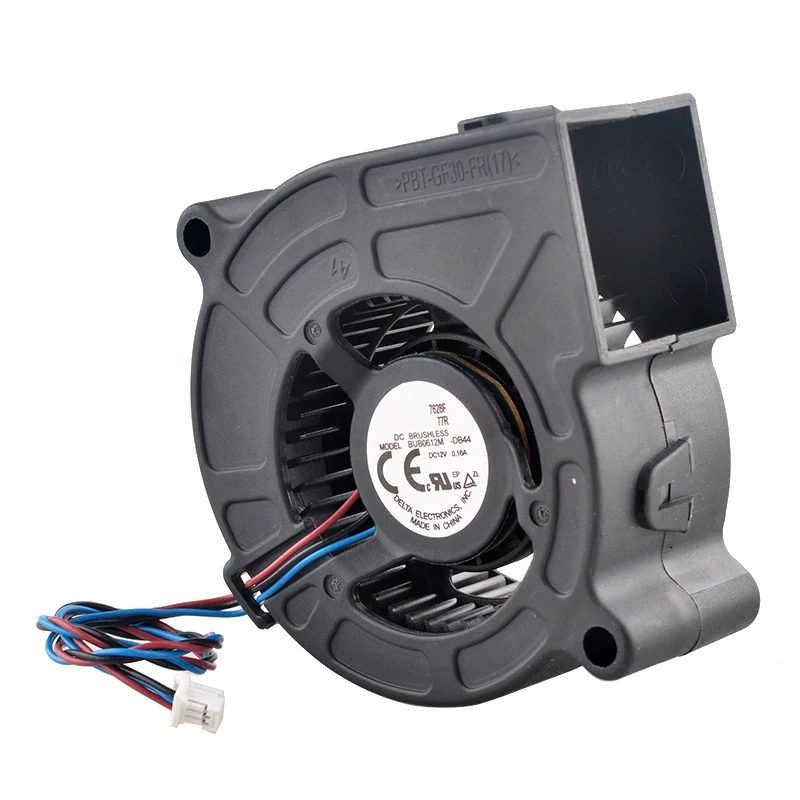

BUB0612M-DB44 6cm 60mm blower fan 60x60x25mm DC12V 0.16A 3-pin Centrifugal fan cooling fan for projectors