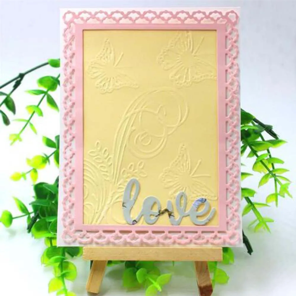 Book frame label box Paper Cut Metal Cutting Dies Scrapbooking Album Paper Cards Crafts Embossing Die Cuts