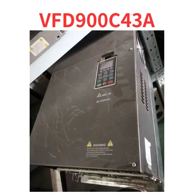 

Second-hand VFD900C43A inverter test OK Fast Shipping