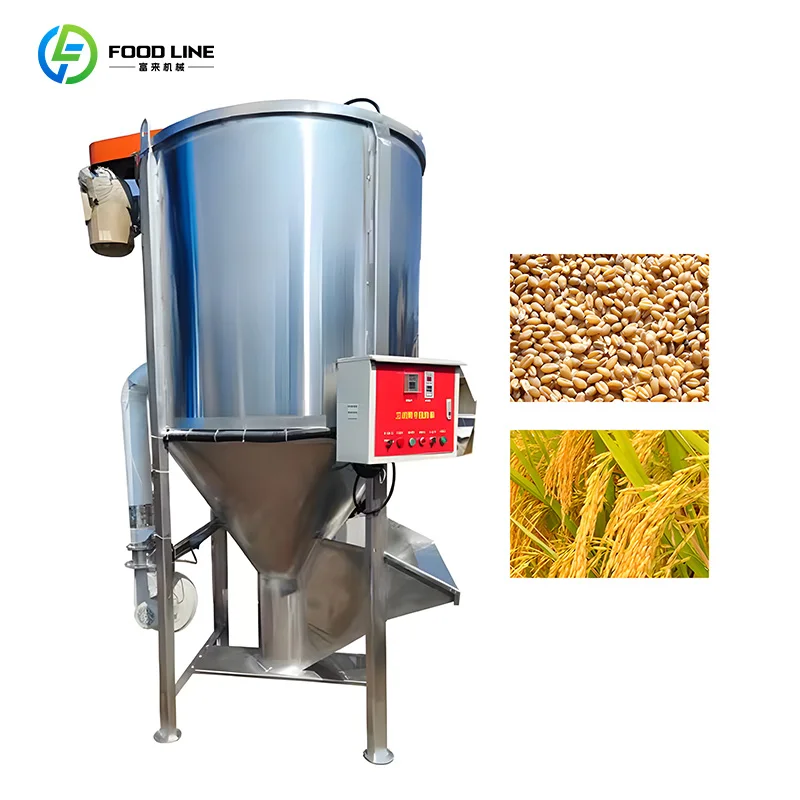 Energy Saving Smart Grain Dryer Tower Custom for Rice Wheat Soybean High Efficiency 380V