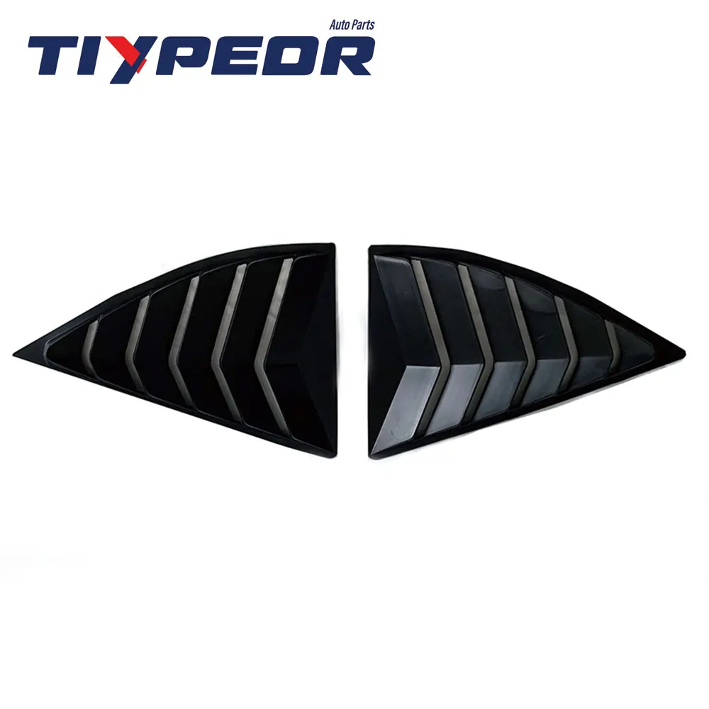 Feritoia per finestrino laterale auto nero opaco per Chevrolet Chevy Camaro 2010 - 2015 2011 2012 2013 2014 Tiypeor ABS Quarter Decoration