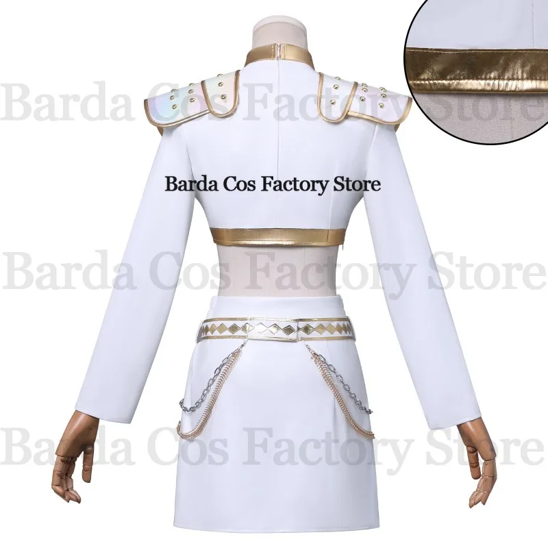Huntrix Kpop chasseurs de démons Mira Rumi Zoey Cosplay Costume perruque doré scène Performance Costume uniforme Halloween Roleplay tenue