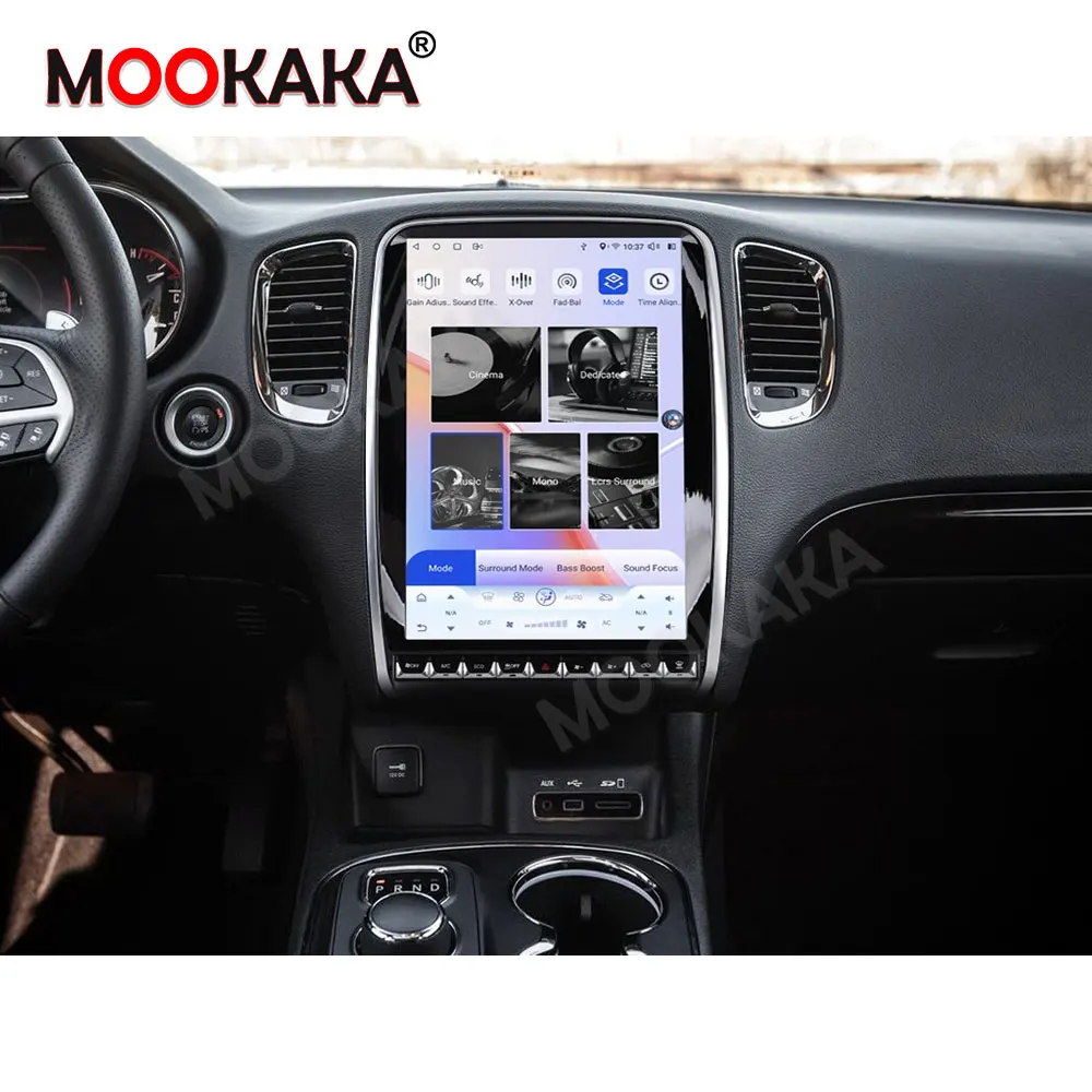 

Мультимедийный проигрыватель Android 15 Auto Carplay для Dodge Durango 2014-2020: автомобильная магнитола, GPS-навигация, 14,5-дюймовый экран, головное устройство с управлением климат-контролем