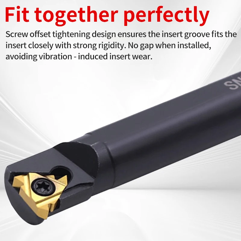 SNR/L0016Q16/0020R16/K11 CNC Female Thread Tool Holder Machining Center Shock-resistant internal hole turning tool holder