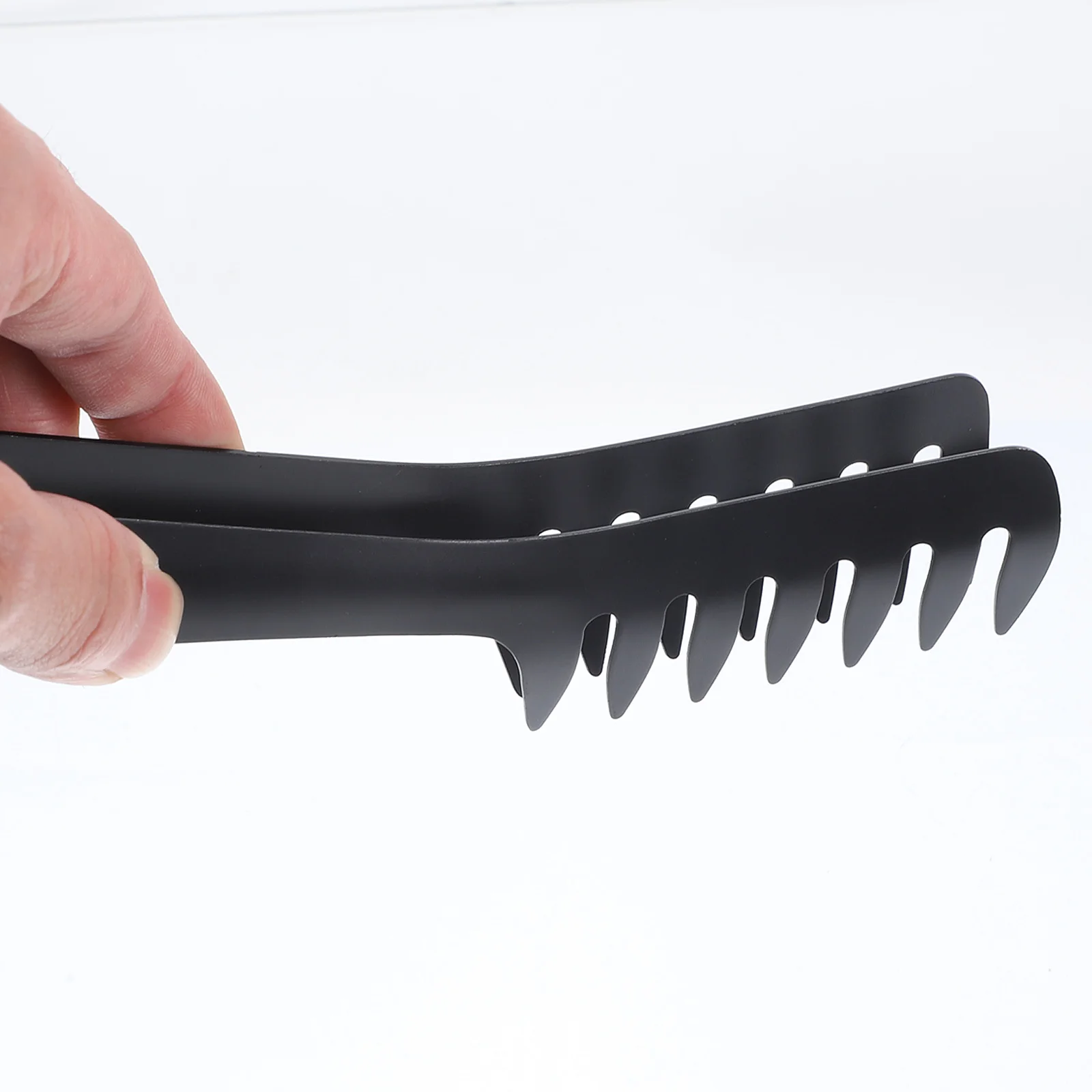 

Stainless Steel Spaghetti Tong with Comb Teeth Pasta Clip Heat Resistant Food Clip for Buffet Bbq Cooking Outdoor