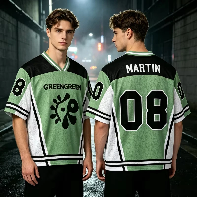 Men Women Green Floral Cortis Album Mixed Jersey Sports Gothic V-Neck Short Sleeve T Shirt Martin James Fans Family Kids Tees 26