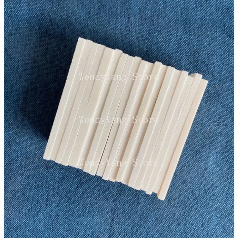 

10 шт., нож из кости буйвола, ручка, весы, плиты, материал для резьбы своими руками, 100x30x4 мм