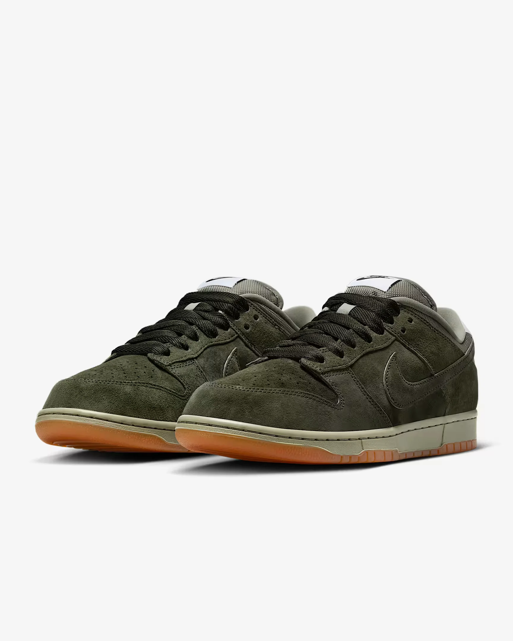 

Nike Low Skateboard Shoes Unisex Olive Green Durable Comfortable Wear-Resistant Board HJ0367-301Shoes Versatile Classic Style