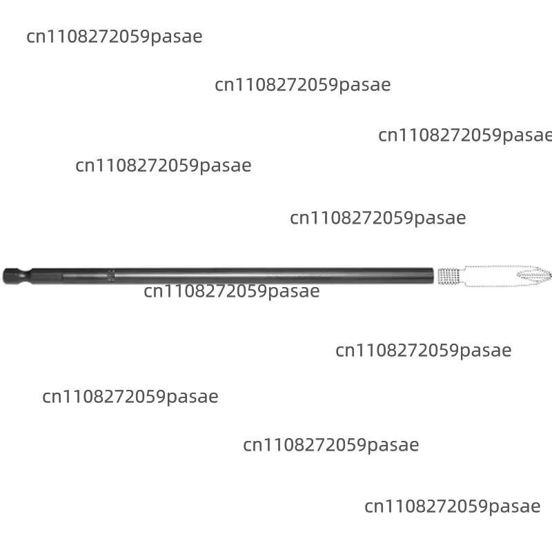 Screwdriver extension rod, magnetic socket extension rod, 6.35mm hexagonal handle connecting rod.