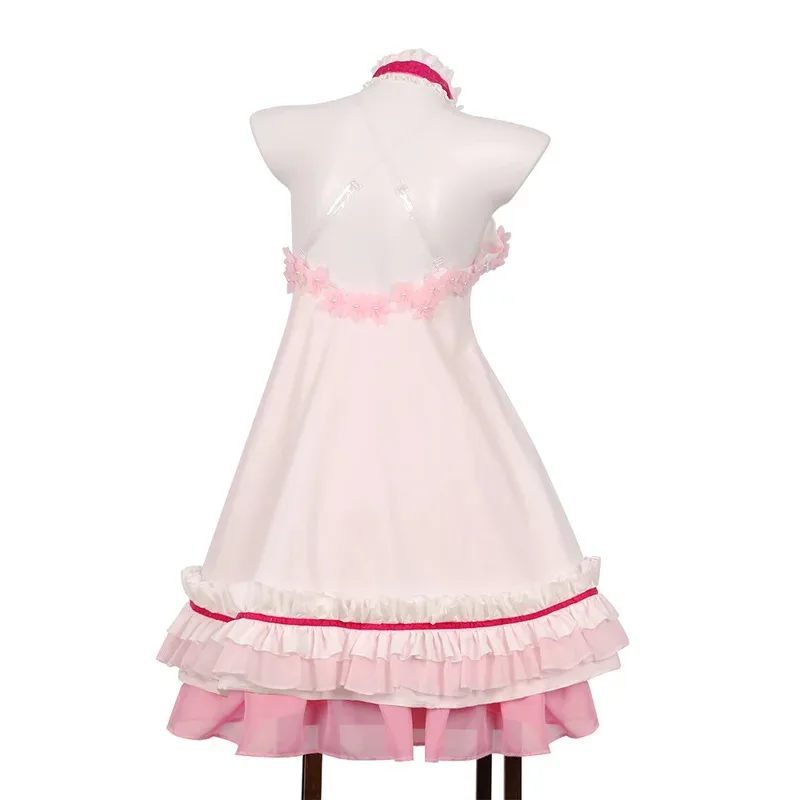 أزياء كاسوغانو سور التأثيرية أنيمي يوسوجا نو سورا فستان وردي لعب الأدوار أزياء الهالوين للنساء eo]5