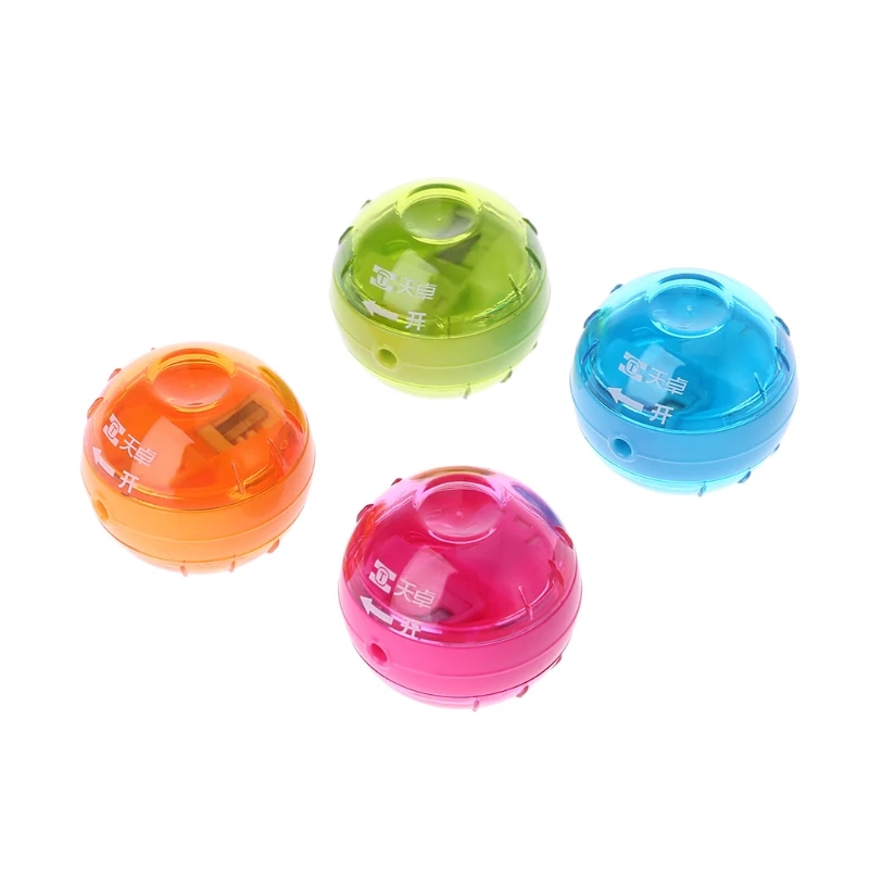 Pencil Sharpeners, Plastic Colored Manual Handheld Small Sharpener