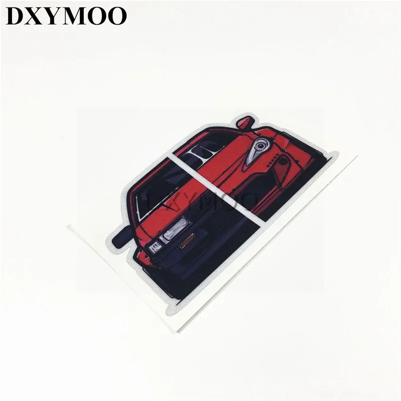 

Automobile Vehicle Red AE86 GTI Car Stickers Motorcycle Japan JDM Motorcycle Phone Decals